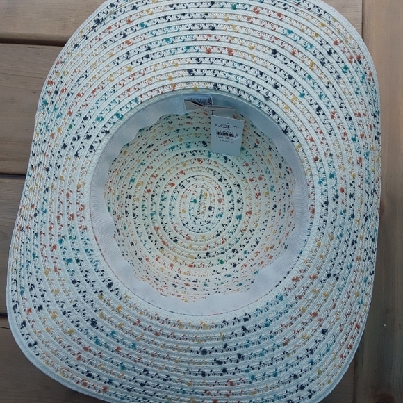 Loft Multicolor Floppy Straw Hat - Picture 7 of 7